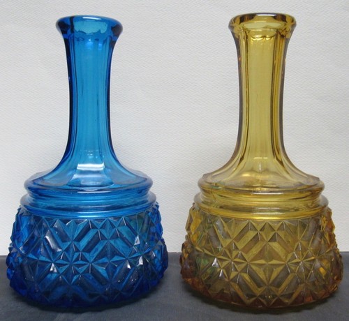 Pair antique barber - antique, bottles