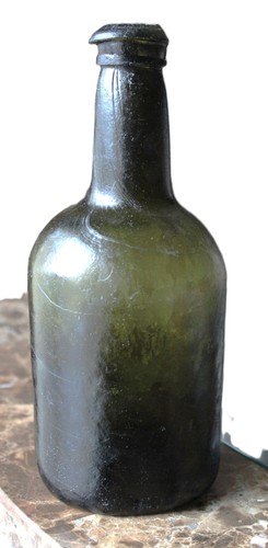 Early hand blown black - hand‑blown,